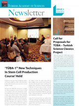 TÜBA Newsletter 1 / June 2014